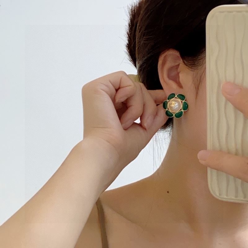 Ch*el earrings